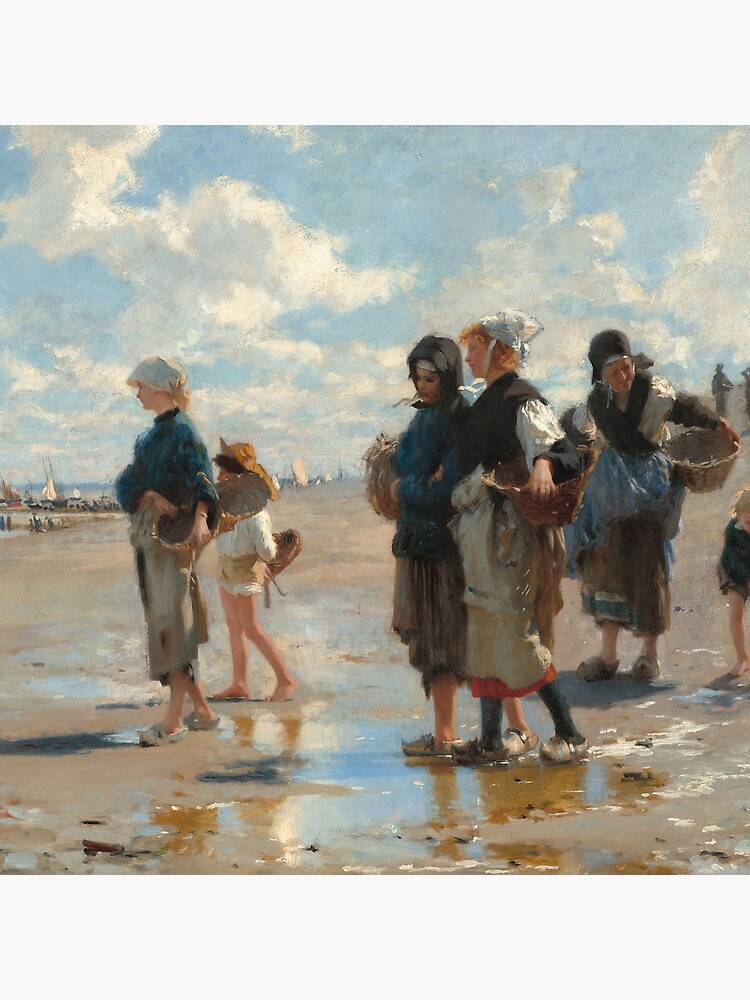 Setting Out to Fish Oil Painting by John Singer Sargent by podartist