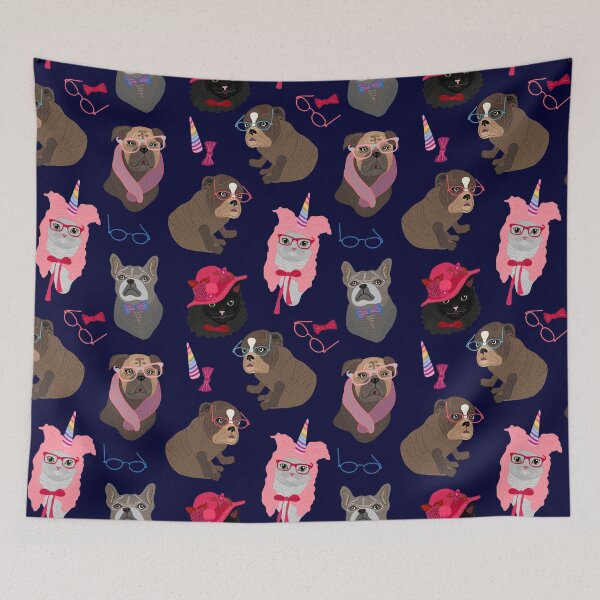 Item preview, Seamless pattern with cats and dogs portraits. designed and sold by SvetlanaK.