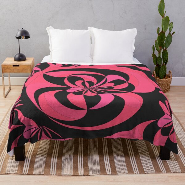 Item preview, Abstract black and fuchsia designed and sold by Gaspar Avila.