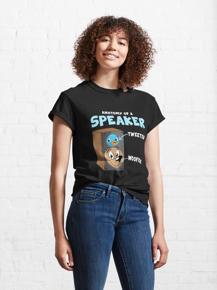 T-shirt classique ''Anatomie d'un orateur' : autre vue