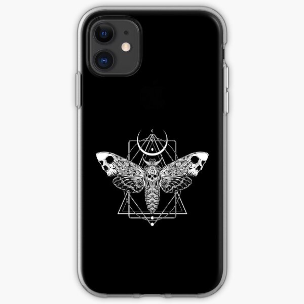 Surreal Death Moth iPhone Soft Case