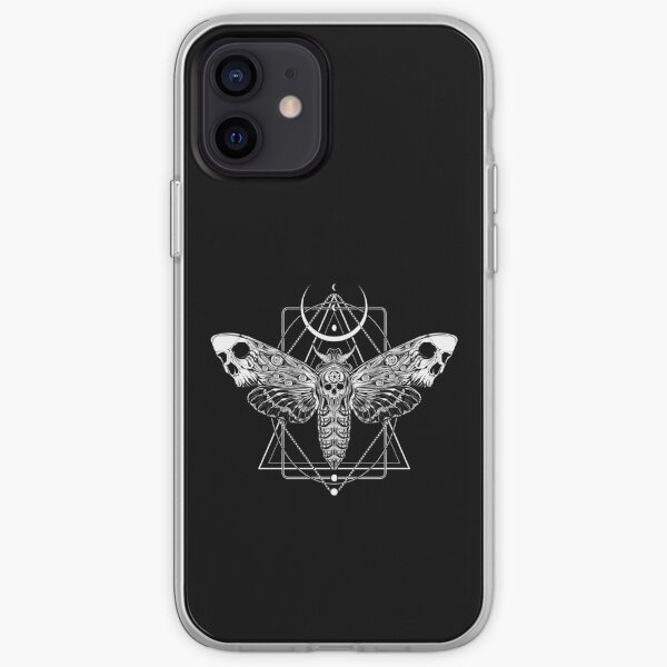 Surreal Death Moth iPhone Soft Case