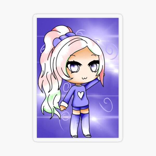 Ocean in Gacha Life Sticker for Sale by Minisheldon