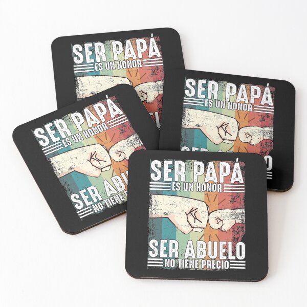 Aperçu de l'œuvre Ser Papa es un honneur Ser Abuelo no tiene precio Fête des pères vintage cadeau pour papa hispanophone créée et vendue par alenaz.