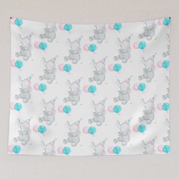 Item preview, Birthday elephant designed and sold by eeZZeeDesign.