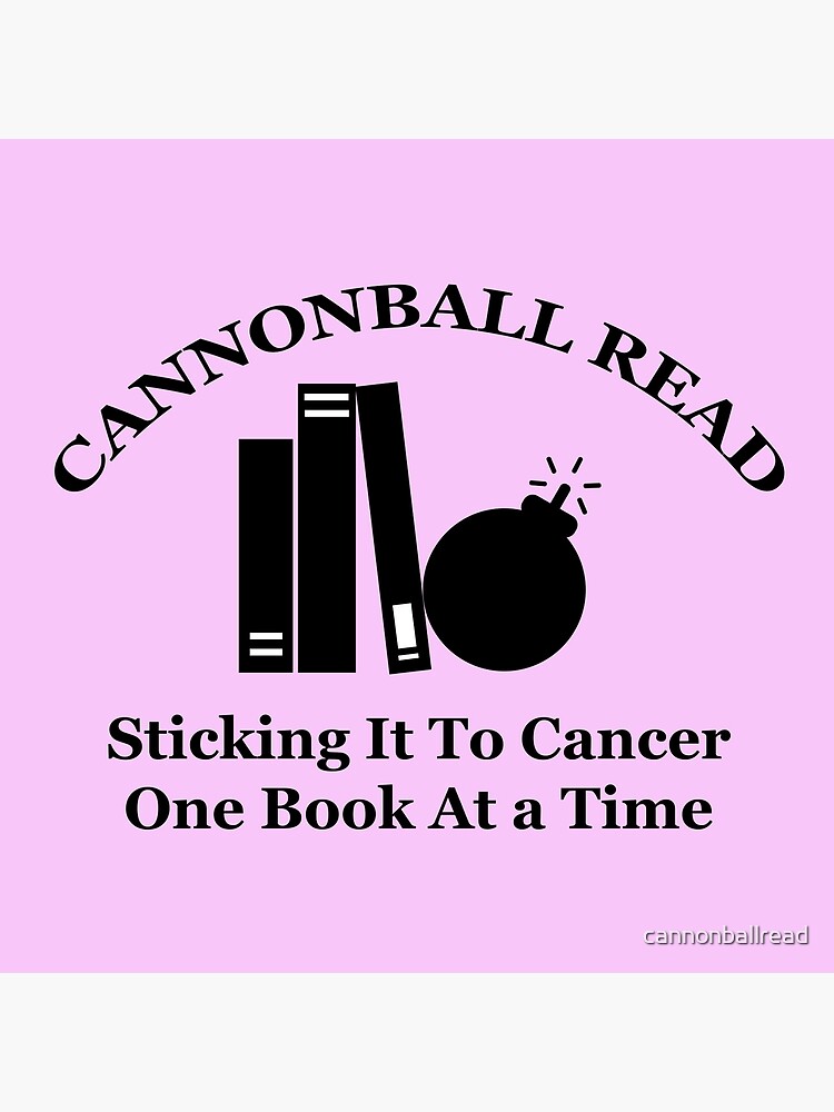 Cannonball Read Logo in Black by cannonballread