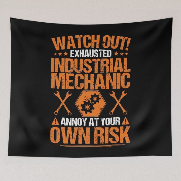 Item preview, Industrial Mechanic Industrial Technician Gift designed and sold by Krautshirts.