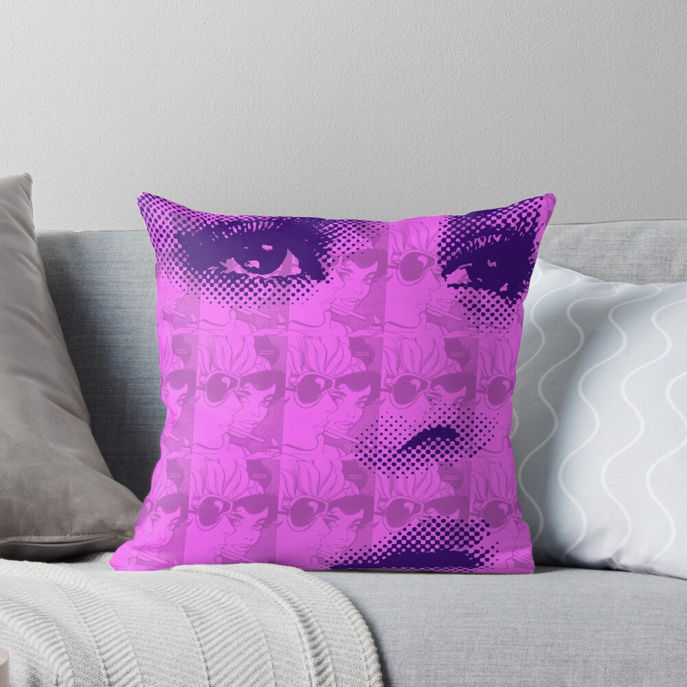Item preview, Throw Pillow designed and sold by Helt-Sort.