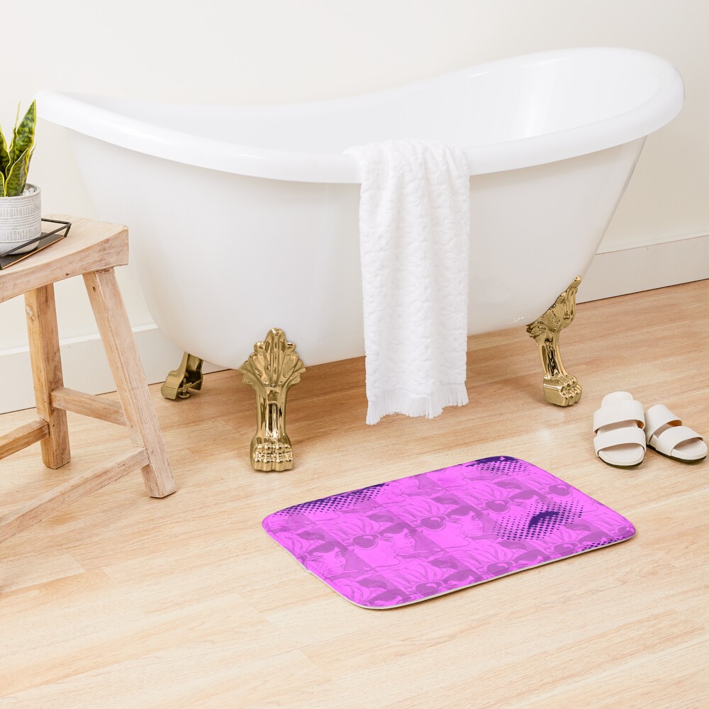 Item preview, Bath Mat designed and sold by Helt-Sort.