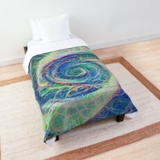 Vortex dragon #DeepDream B Comforter