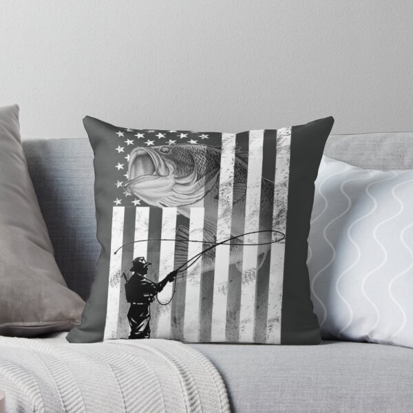 Item preview, Fishing Man Funny Flag designed and sold by bentakana.