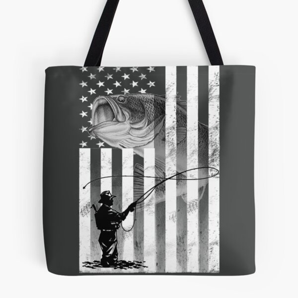 Item preview, Fishing Man Funny Flag designed and sold by bentakana.