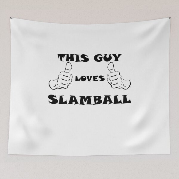 Item preview, This Guy Loves Slamball - Black designed and sold by saechla.