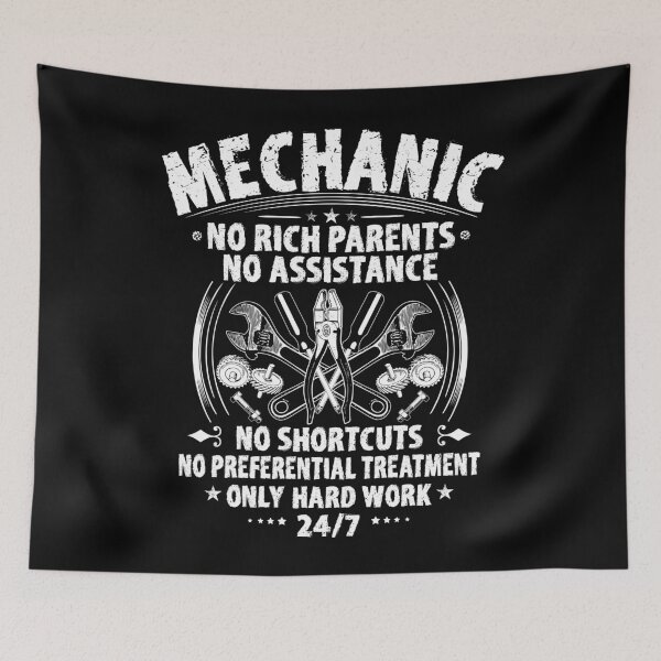Item preview, Mechanic/Mechanics/Hard Work/Gearhead/Gift/Present designed and sold by Krautshirts.