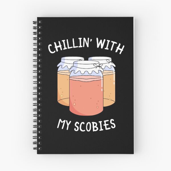 Item preview, Chillin' With My Scobies Funny Kombucha Lover Design designed and sold by Delightfully Cynical.
