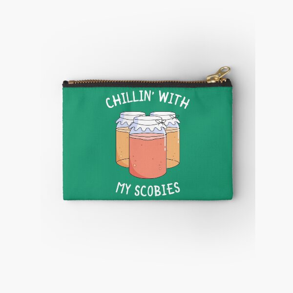 Item preview, Chillin' With My Scobies Funny Kombucha Lover Design designed and sold by Delightfully Cynical.