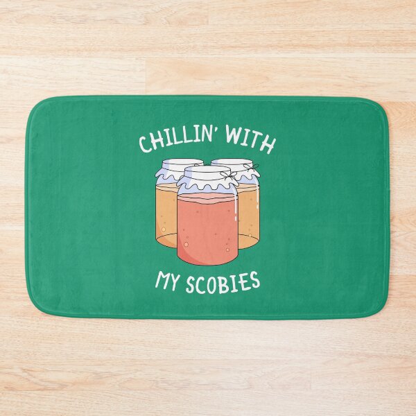Item preview, Chillin' With My Scobies Funny Kombucha Lover Design designed and sold by Delightfully Cynical.