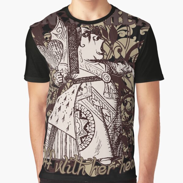 Queen of Hearts Carnivale Style Graphic T-Shirt