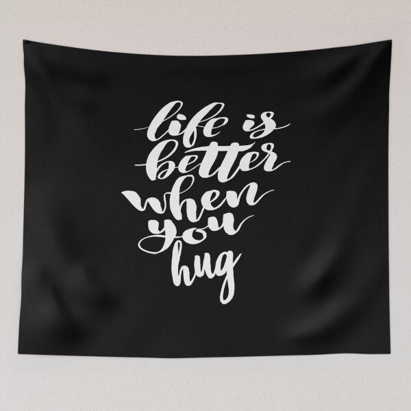 Item preview, La vida es mejor cuando abrazas. Mostrar el amor. designed and sold by ProjectX23.