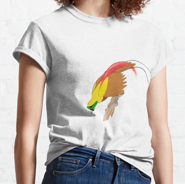 Red Bird of Paradise Classic T-Shirt