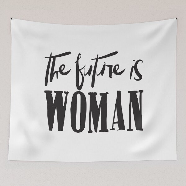 Item preview, The future is WOMAN designed and sold by jazzydevil.