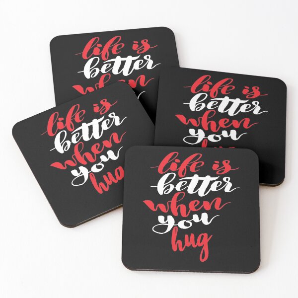 Item preview, Life is Better When You Hug. Show The Love. designed and sold by ProjectX23.