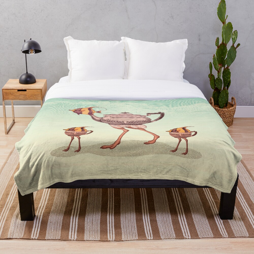 Item preview, Throw Blanket designed and sold by pepetto.