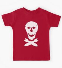 B-24 Jolly Roger Squadron Emblem Kids Tee