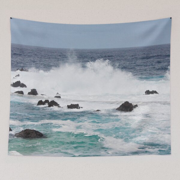Item preview, Rock Pools in Madeira designed and sold by AnnDixon.