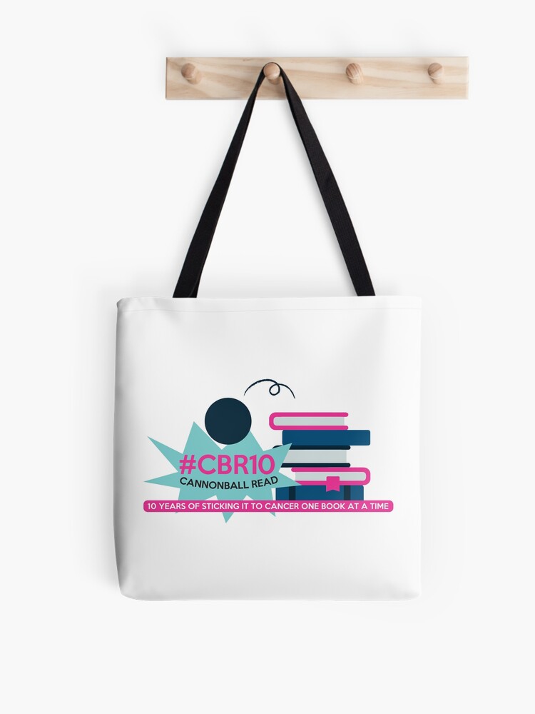 Thumbnail 1 of 2, Tote Bag, CBR10 Anniversary Design designed and sold by cannonballread.