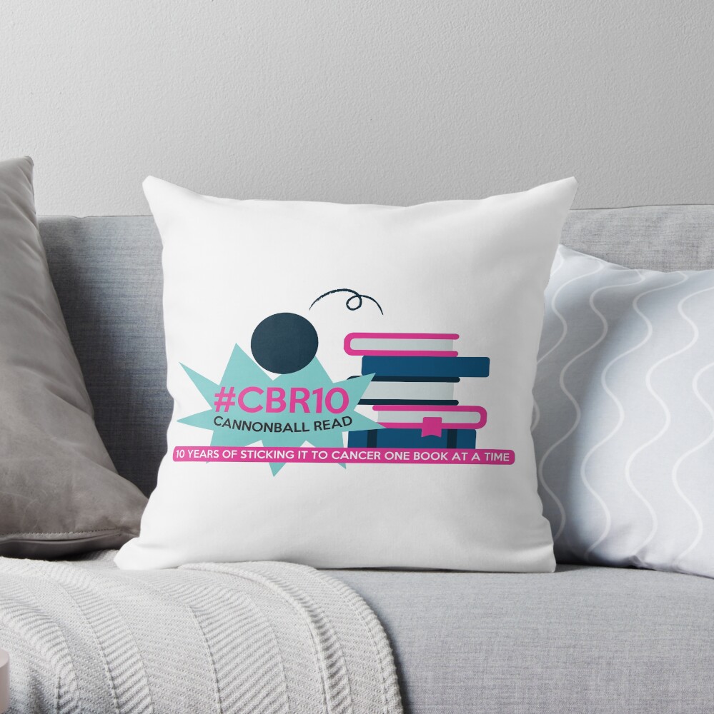 CBR10 Anniversary Design Throw Pillow