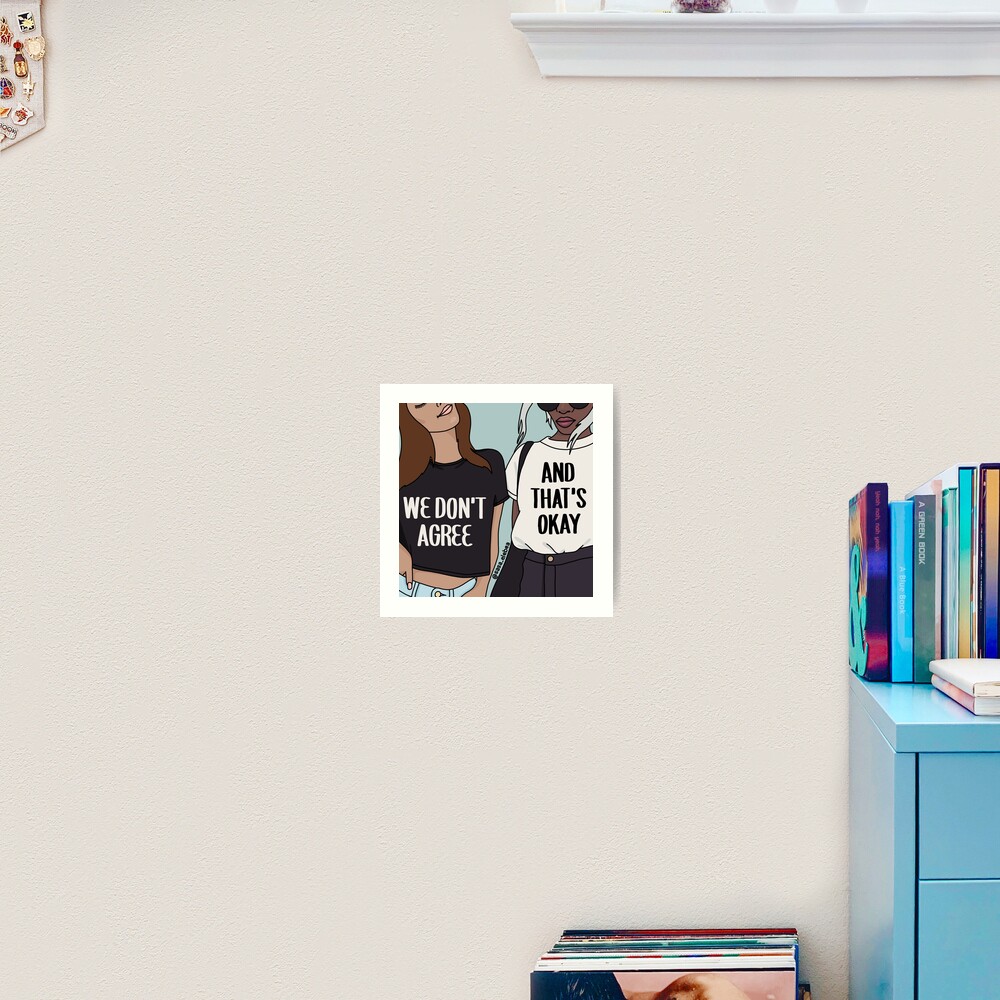Agree by Sasa Elebea Art Print