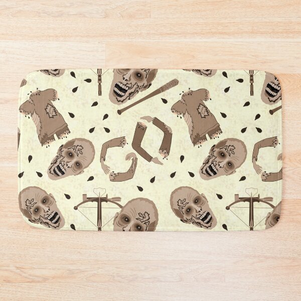Item preview, Zombies In Sepia Funny Horror Pattern designed and sold by theartofvikki.