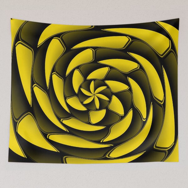 Aperçu de l'œuvre High contrast black and yellow créée et vendue par Gaspar Avila.