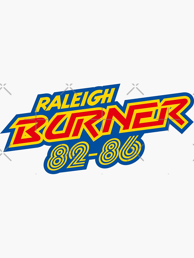 raleigh burner white