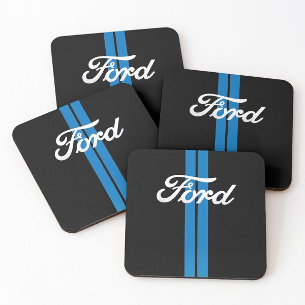 Aperçu de l'œuvre Rétro Ford Rayures créée et vendue par PetrolHeads.