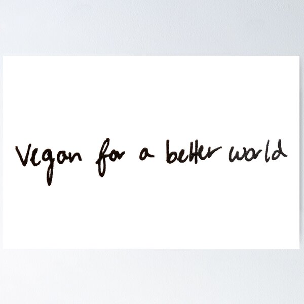 Item preview, vegan for a better world designed and sold by alexabay.