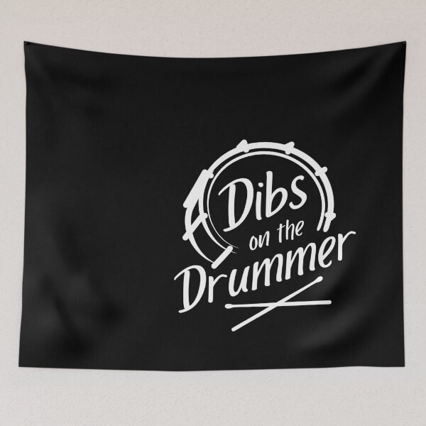 Item preview, Dibs On The Drummer Drummer Gift, Drumming Percussionist, Musician Band Funny Wife FT27 designed and sold by MentDesigns.