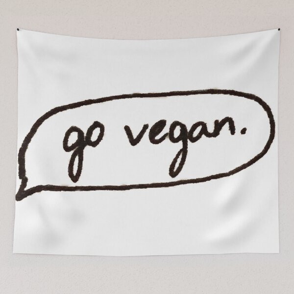 Item preview, Go vegan  designed and sold by alexabay.