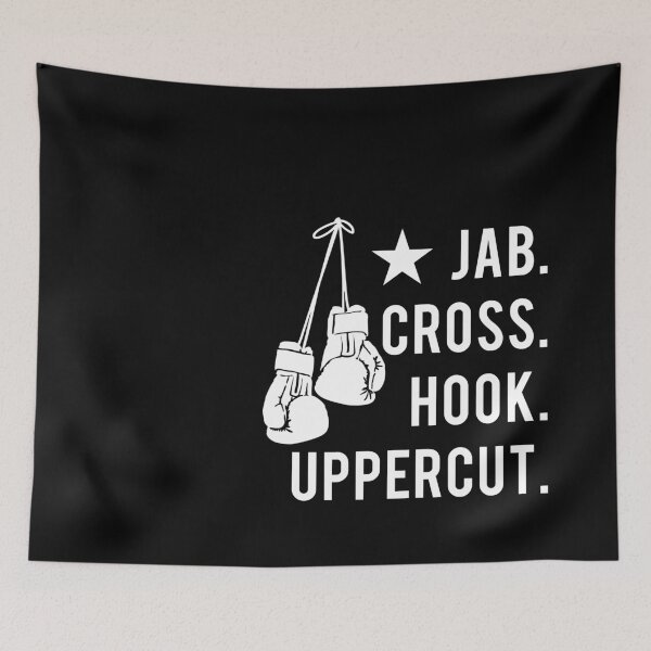 Item preview, Jab Cross Hook Uppercu, Boxing Top, Kickboxing,ness Tank, Gym Tank,ness, Gym Training, Womens Workout Tank, Boxer FT34 designed and sold by MentDesigns.