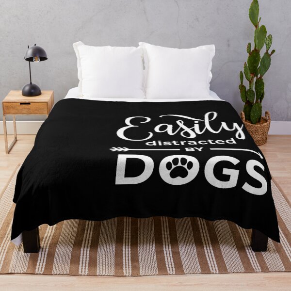Item preview, Easily Distracted By Dogs Dog Shirts, Dog Lover Dog Lover Gifts, Dog Owner Gift, Funny Dog Shirts, Dog Shirt Women, FT37 designed and sold by MentDesigns.