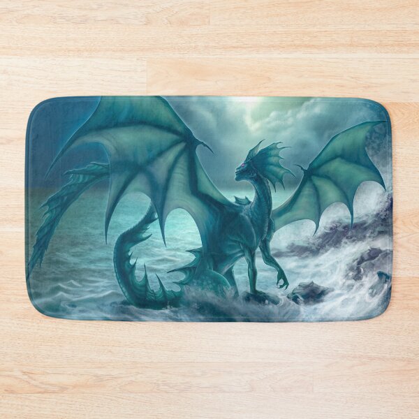 Item preview, Dark Dragon on the Beach designed and sold by piyastudios.