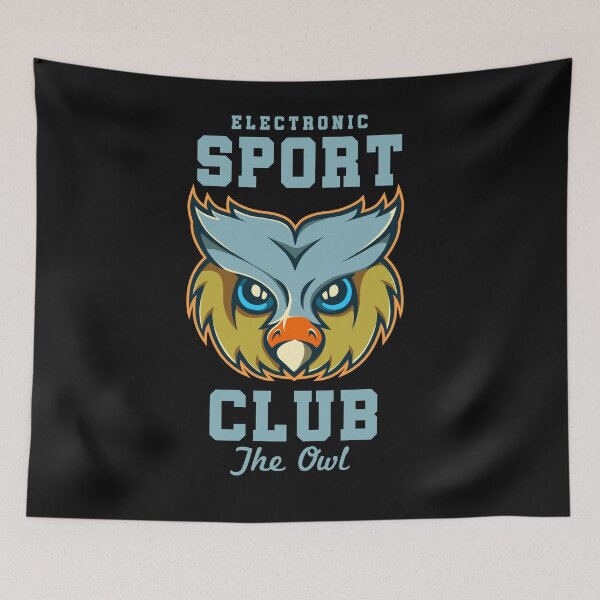 Item preview, Owl, revelers, nocturnal, sports club, e-sports, gamers designed and sold by DerSenat.