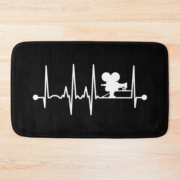 Item preview, Movie Camera Heartbeat designed and sold by teesaurus.