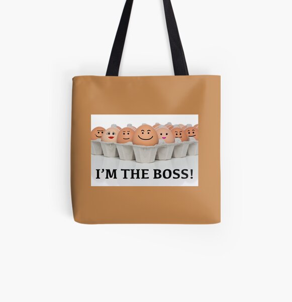 I'M THE BOSS! All Over Print Tote Bag