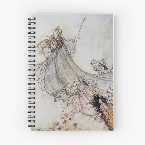 Item preview, Arthur Rackham's fairies designed and sold by myatticstudio.