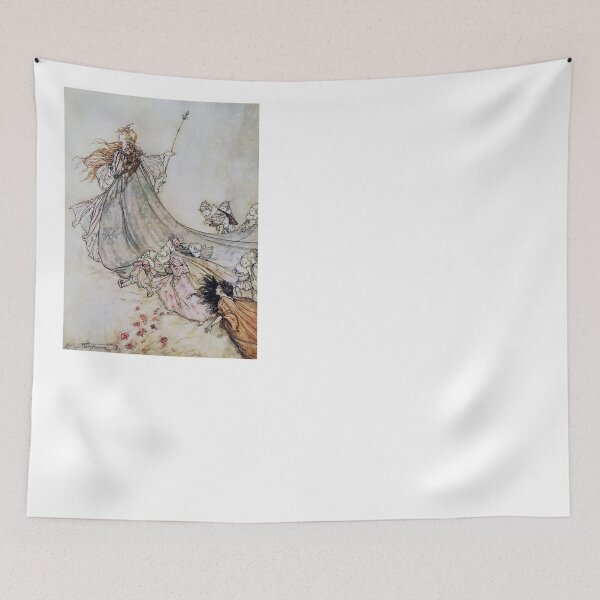 Aperçu de l'œuvre Les fées d'Arthur Rackham créée et vendue par myatticstudio.