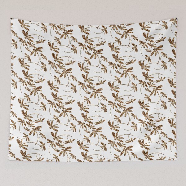 Item preview, Golden Dragonfly Frenzy designed and sold by lyndseyart.
