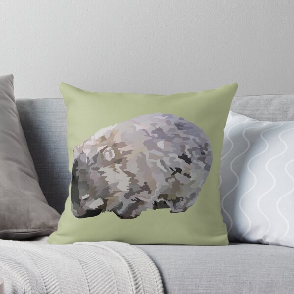 Item preview, Wombat Geometric Art Low Poly designed and sold by Wendy Steinberg Artist.
