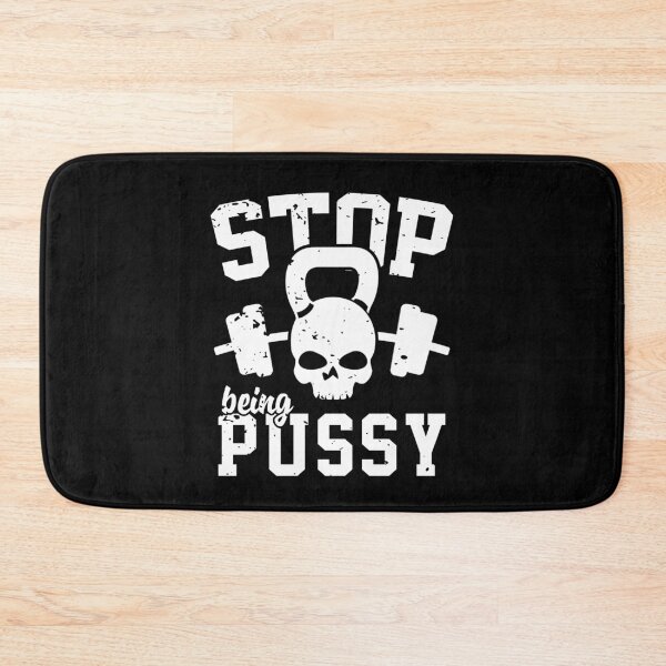 Item preview, Motivational Training Kettlebell Skull Stop Being Pussy  designed and sold by hadicazvysavaca.